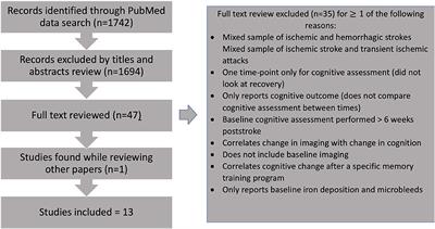 Neuroimaging biomarkers of cognitive recovery after ischemic stroke